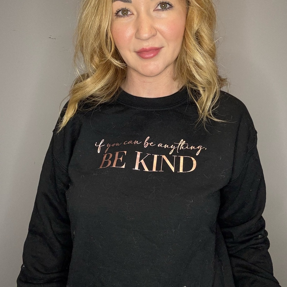 Black 'Be Kind' Women's Top